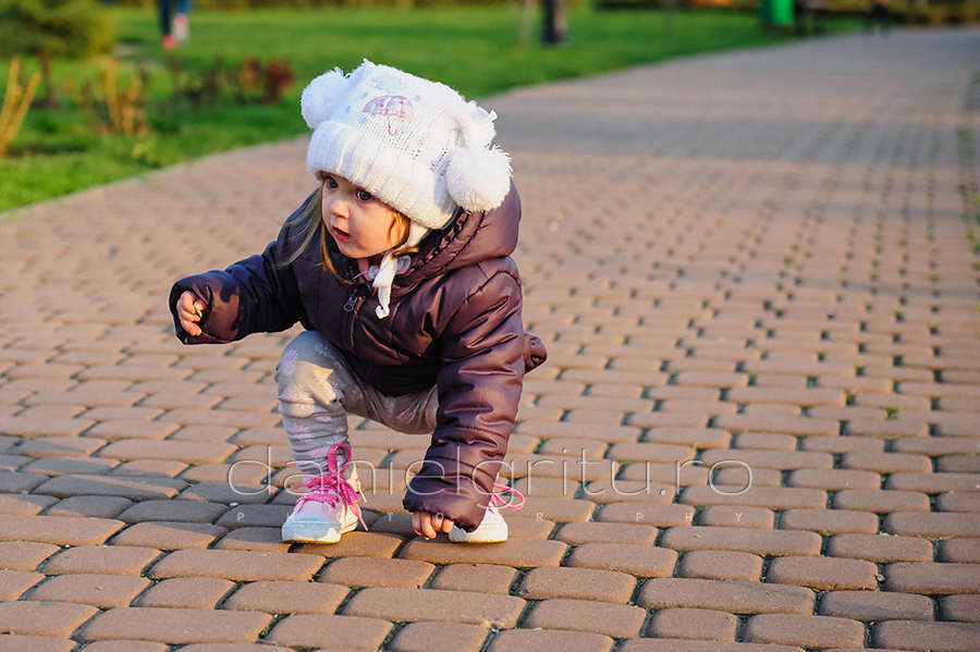 Fotograf copii Ploiesti | Prima zi de primavara cu Mariuka