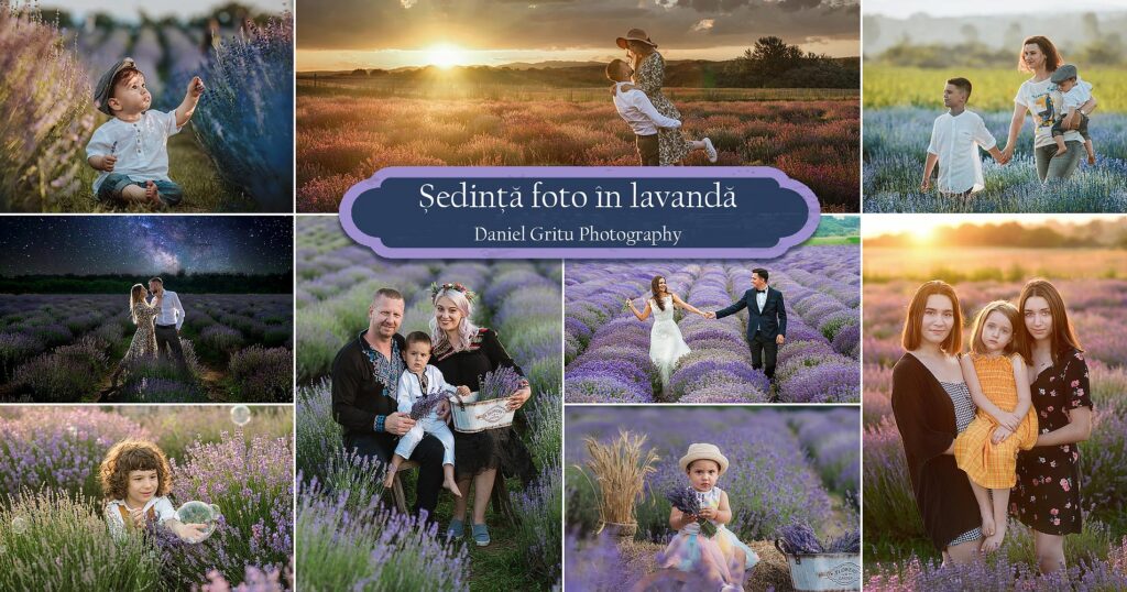 sedinta foto in lavanda